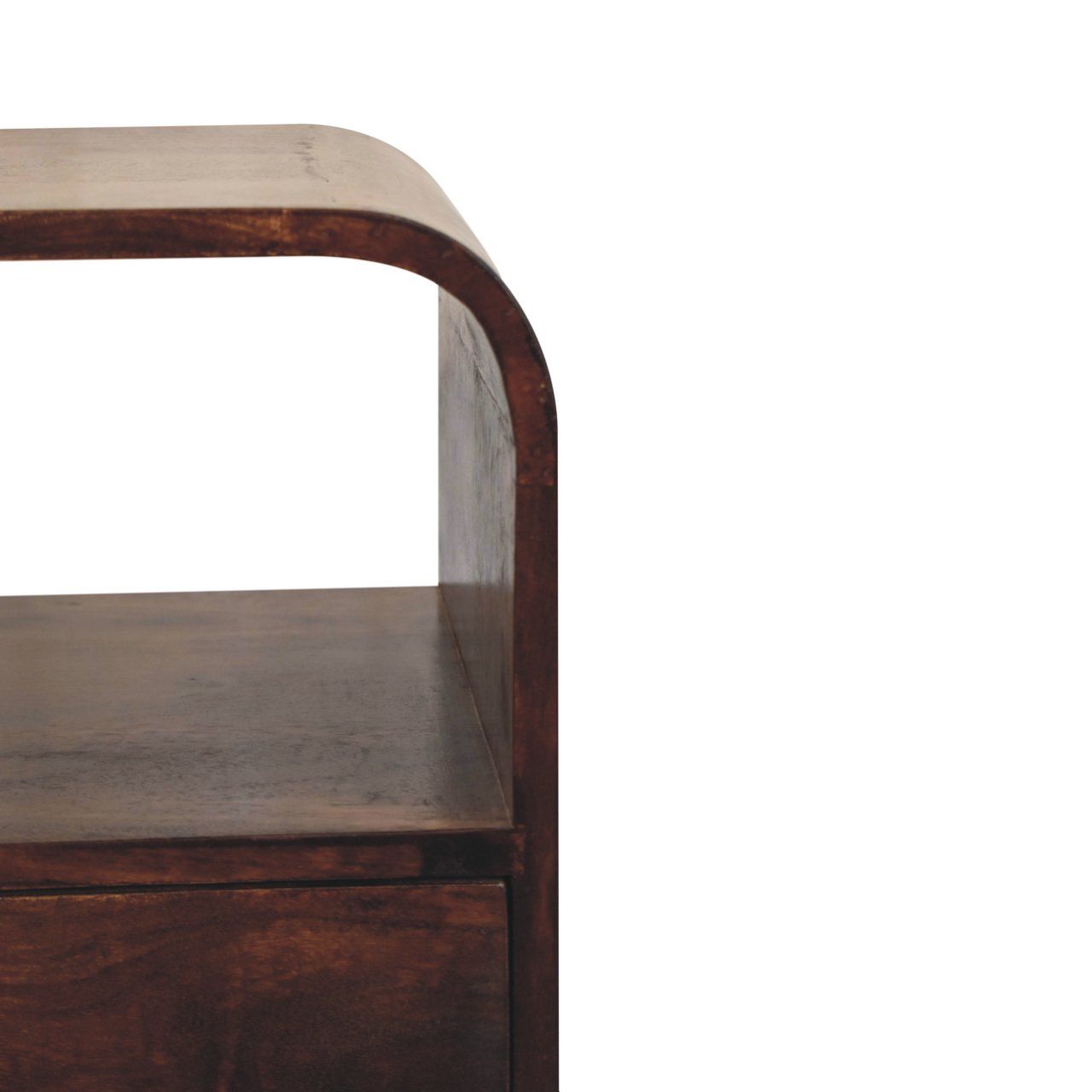 Curve Drawer Nightstand - The Sleep Loft - Online Mattress Showroom NYC