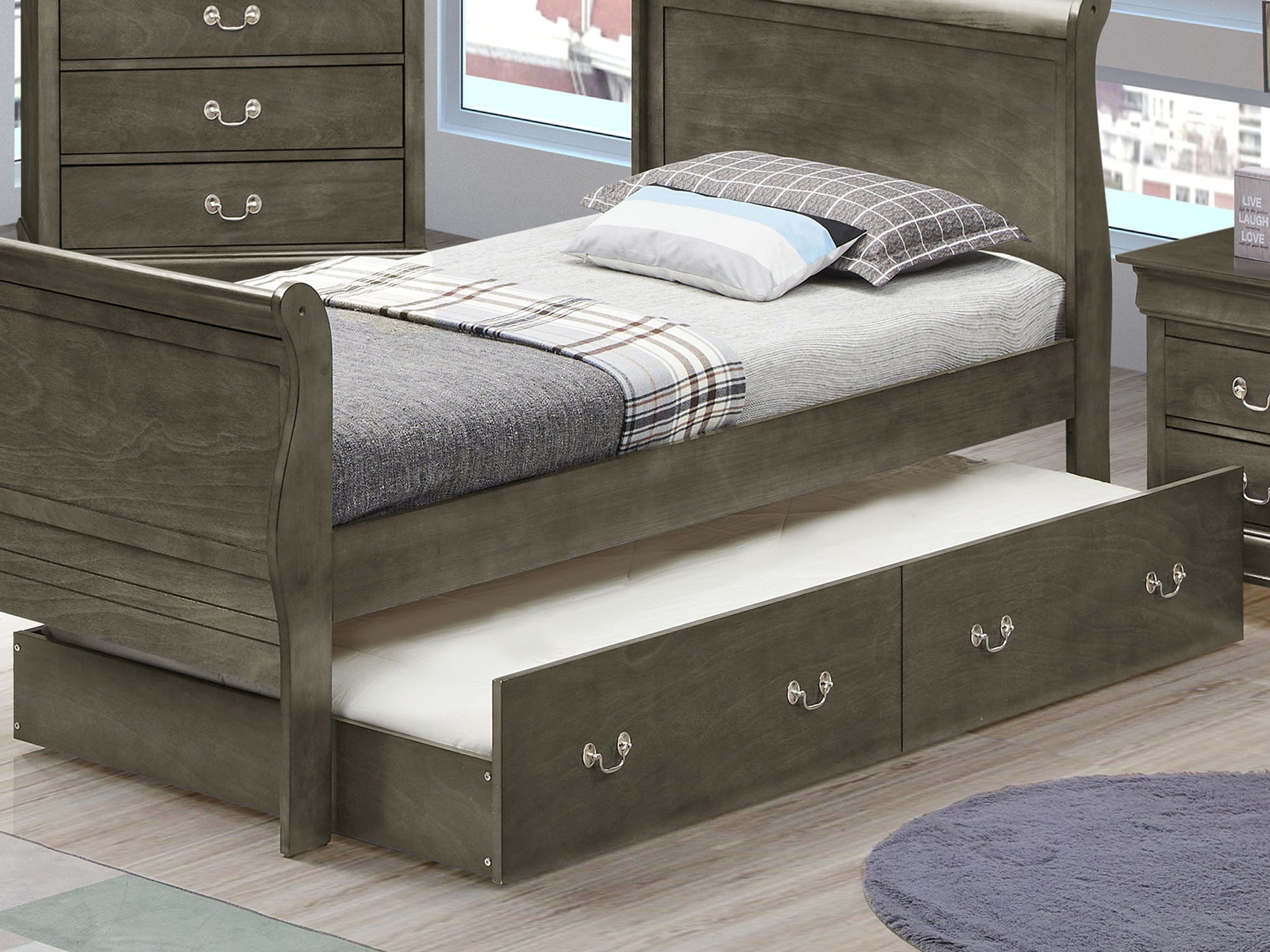 Elegant Trundle Bed With Timeless Charm - The Sleep Loft - Online Mattress Showroom NYC