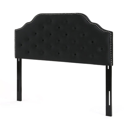 Charismatic - Size Headboard With Button Tufting And Nailhead Trim - The Sleep Loft - Online Mattress Showroom NYC