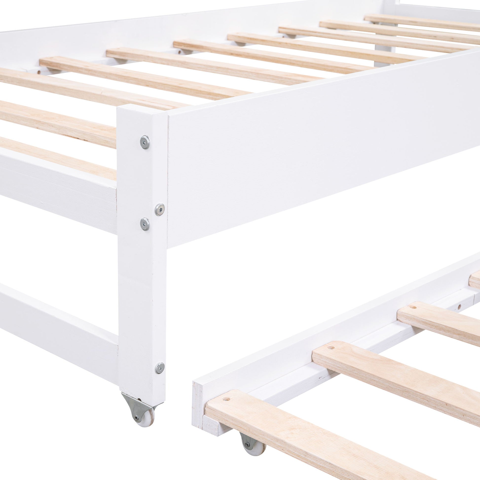 Daybed With 2 Trundles, 3 Storage Cubbies, Built In USB Charging Light - The Sleep Loft - Online Mattress Showroom NYC