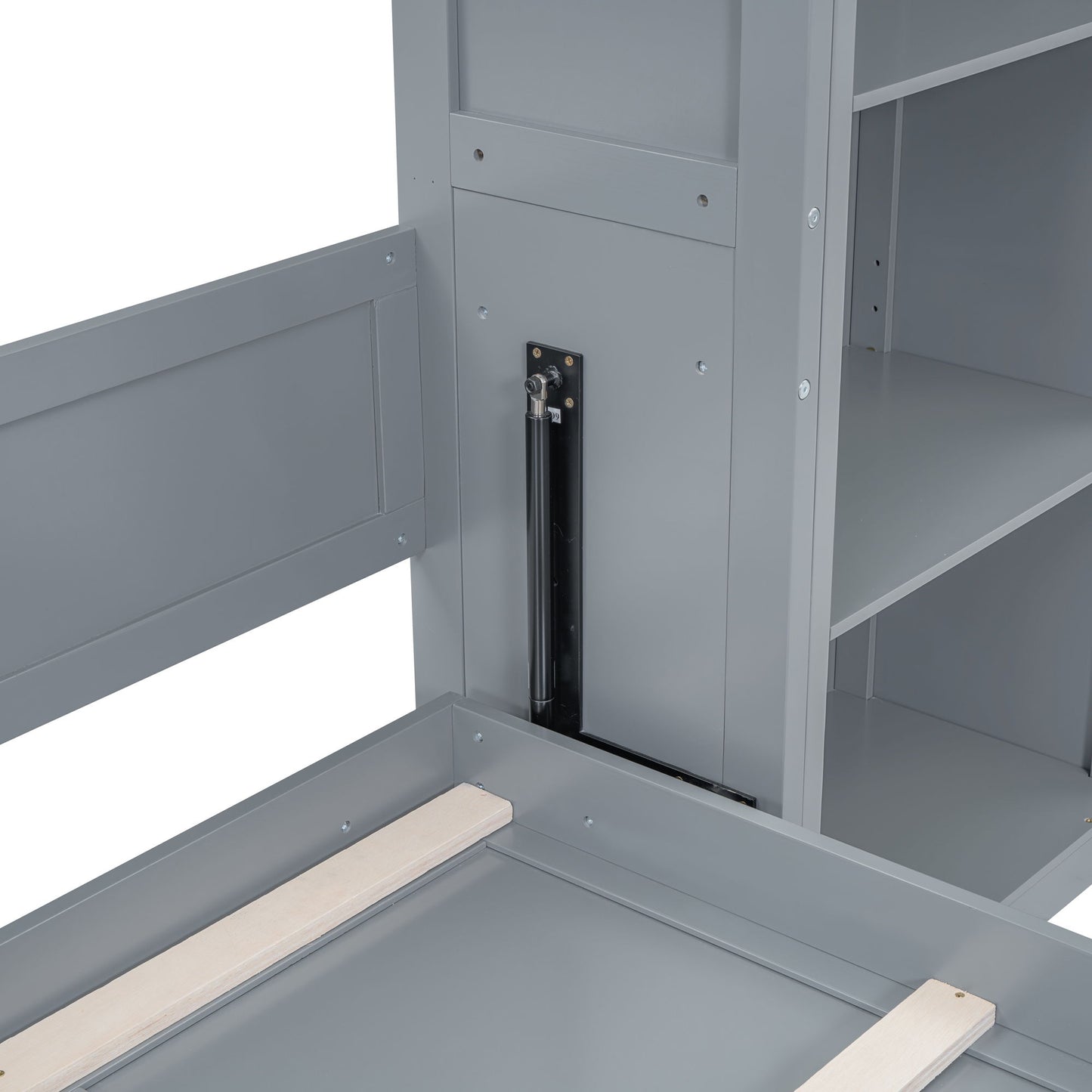 Murphy Wall Bed With Shelves - The Sleep Loft - Online Mattress Showroom NYC