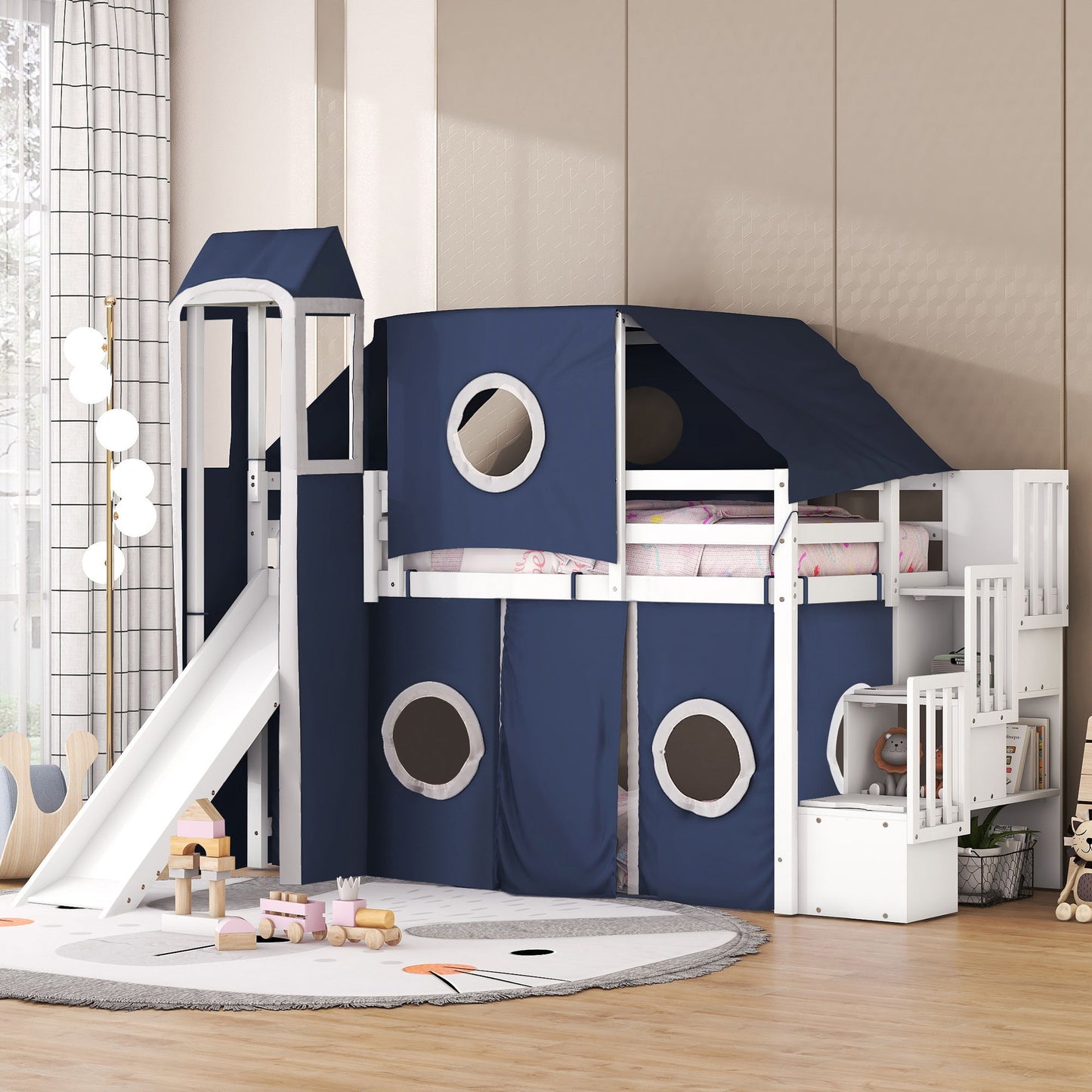 Loft Bed With Tent And Tower - The Sleep Loft - Online Mattress Showroom NYC
