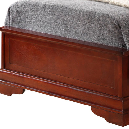 Sleigh Bed With Low Footboard - The Sleep Loft - Online Mattress Showroom NYC