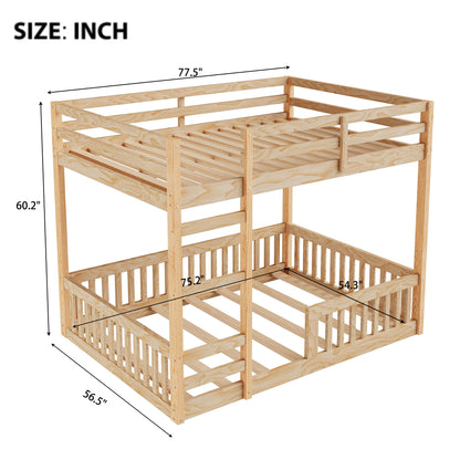 Stylish Bunk Bed With Ladder And Guardrails - The Sleep Loft - Online Mattress Showroom NYC