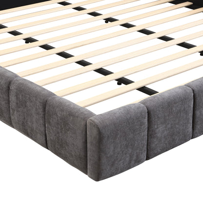 Elegant Upholstered Bed With Checkerboard Design - The Sleep Loft - Online Mattress Showroom NYC