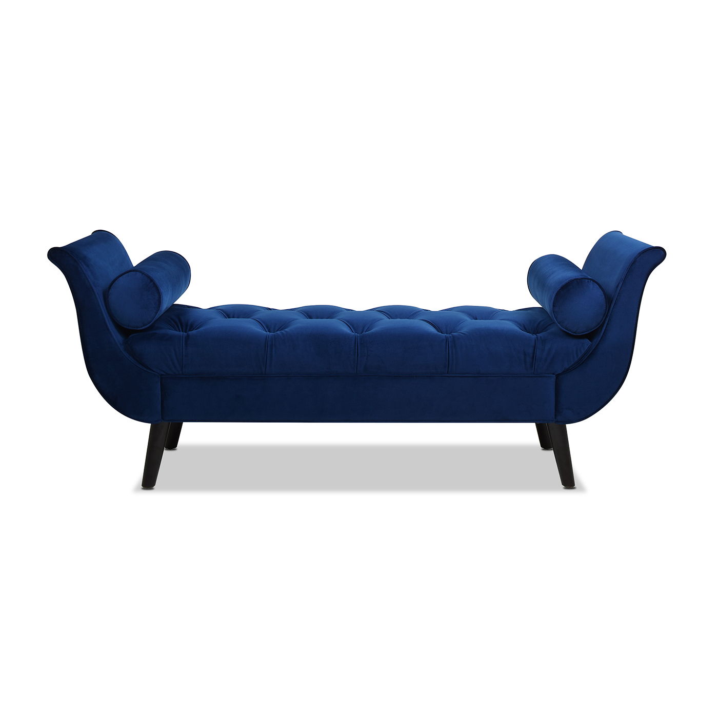 Alma - Tufted Flared Arm Entryway Bench - The Sleep Loft - Online Mattress Showroom NYC