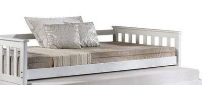Cominia - Twin Daybed (Trundle Not Included, Bed Only, No Storage) - White - The Sleep Loft - Online Mattress Showroom NYC