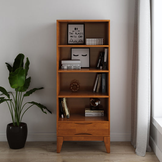 Harper - Handcrafted Bookcase With Storage - The Sleep Loft - Online Mattress Showroom NYC