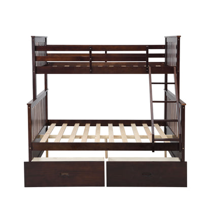 Bunk Bed With Ladder, And Safety Guard Rails - The Sleep Loft - Online Mattress Showroom NYC
