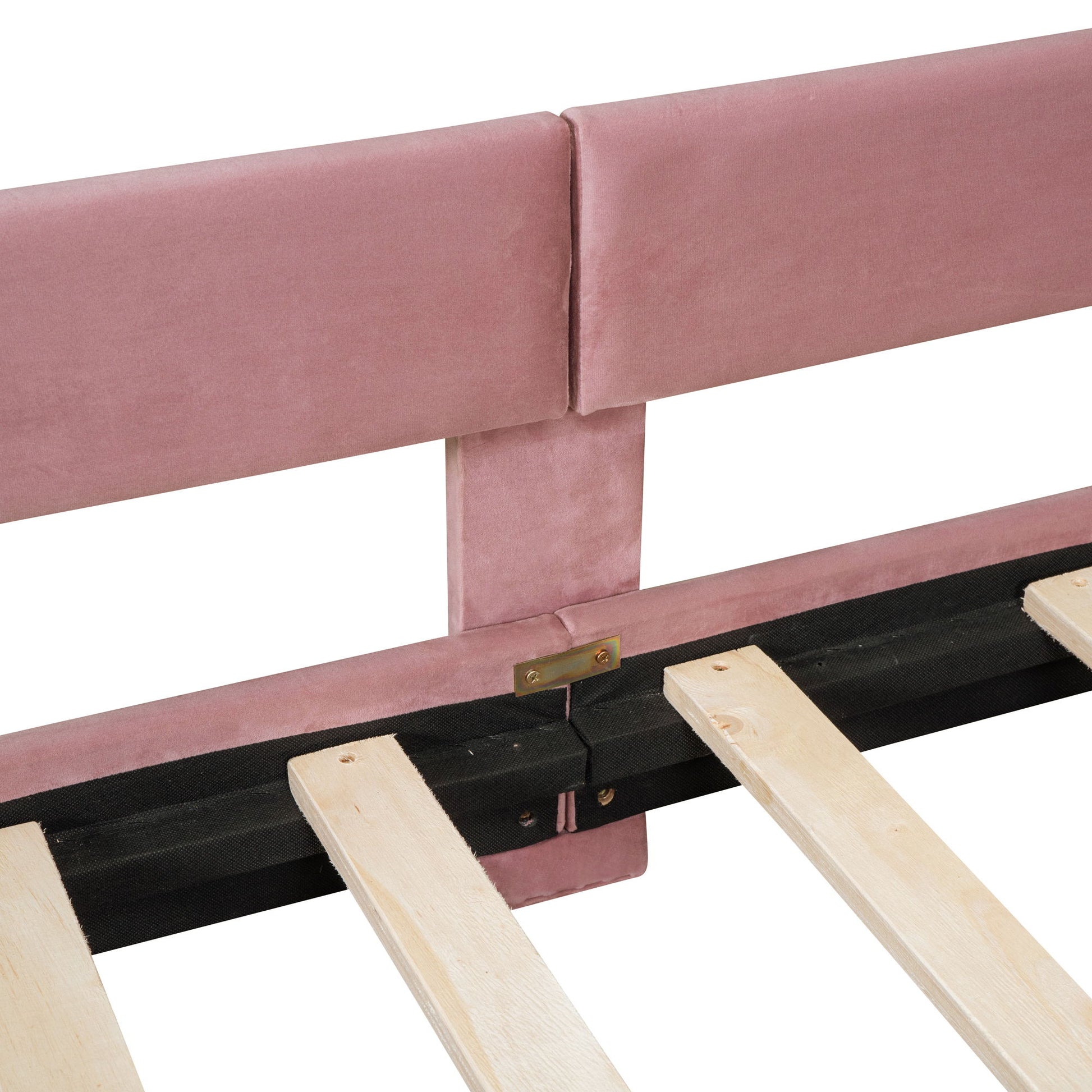 Upholstered Daybed With Rabbit Ear Shaped Headboard - The Sleep Loft - Online Mattress Showroom NYC