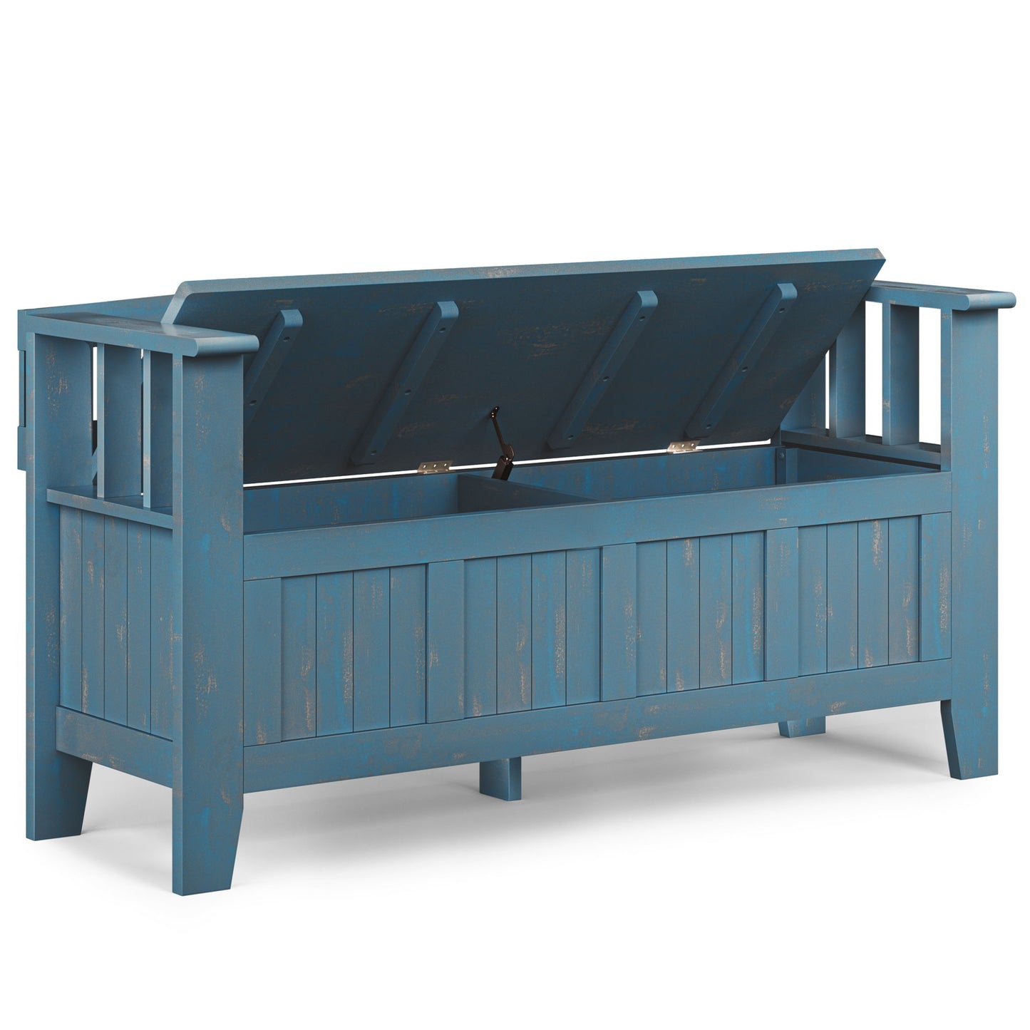Acadian - Entryway Storage Bench, Handcrafted - The Sleep Loft - Online Mattress Showroom NYC