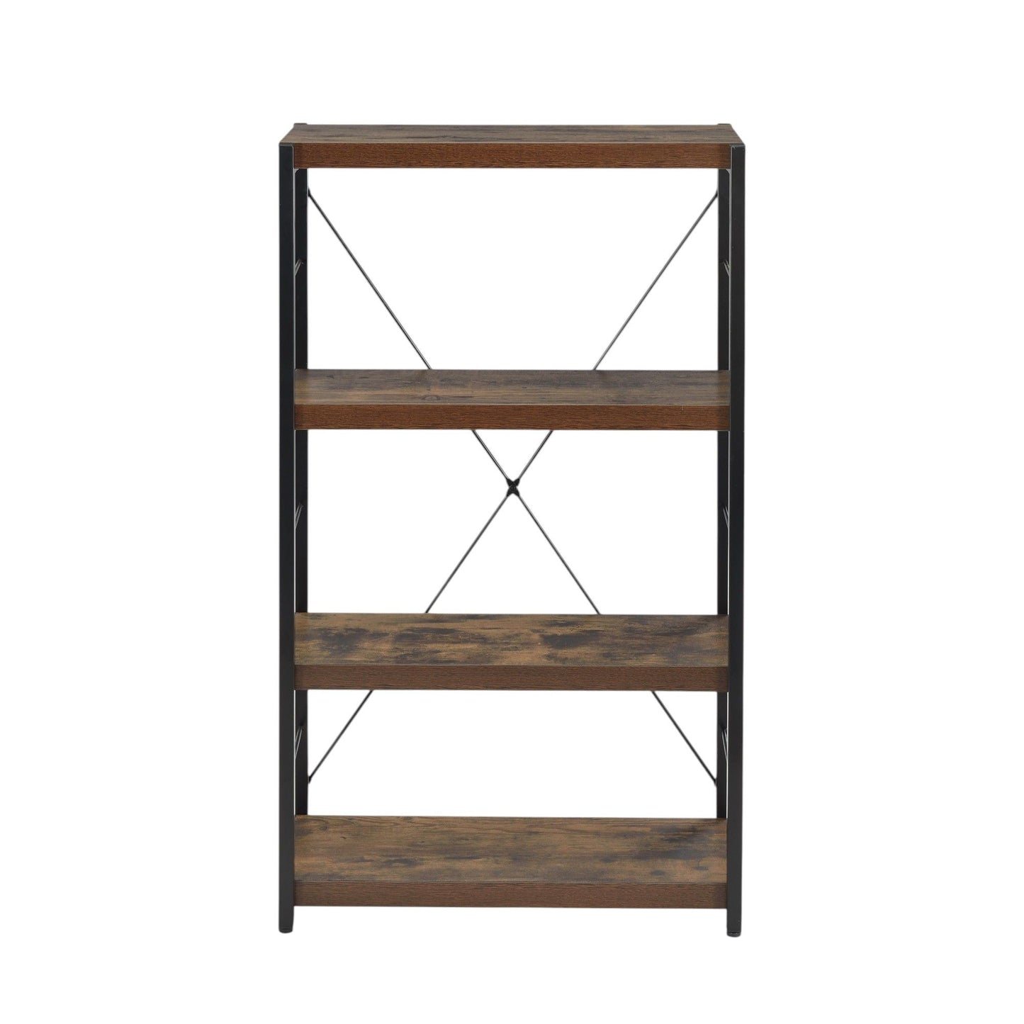 Bob - Bookshelf - Weathered Oak / Black - The Sleep Loft - Online Mattress Showroom NYC