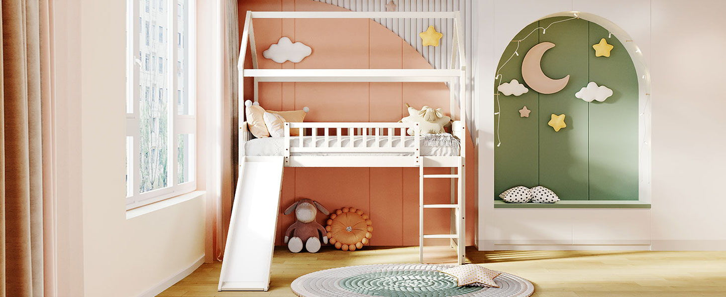 Loft Bed With Slide - The Sleep Loft - Online Mattress Showroom NYC