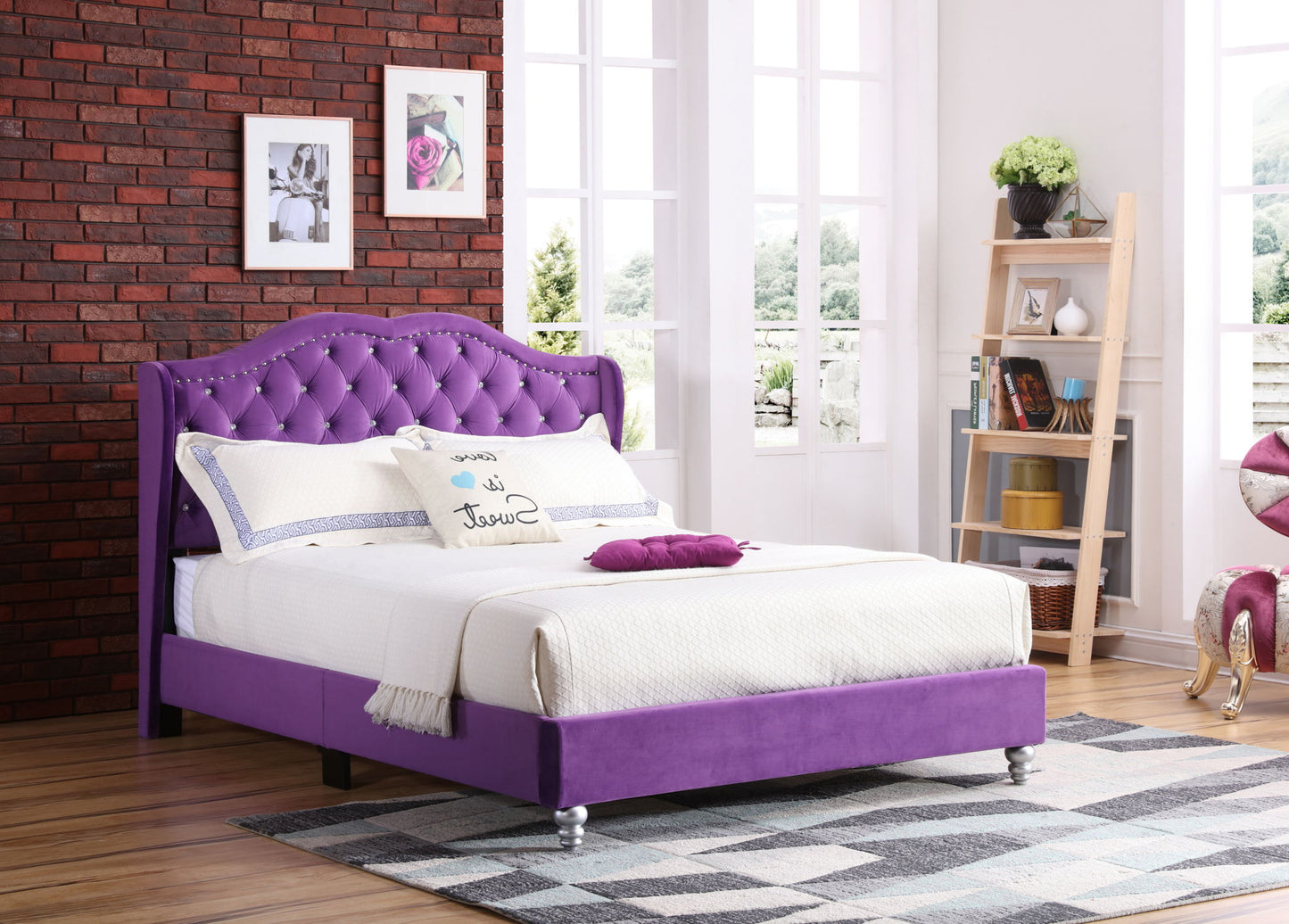 Upholstered Bed Transitional - The Sleep Loft - Online Mattress Showroom NYC