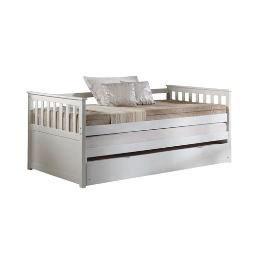 Cominia - Twin Daybed (Trundle Not Included, Bed Only, No Storage) - White - The Sleep Loft - Online Mattress Showroom NYC
