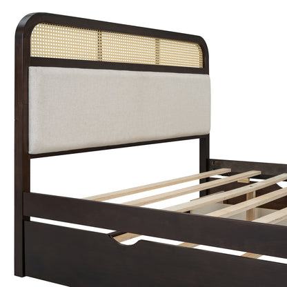 Platform Bed With Trundle And 2 Drawers - The Sleep Loft - Online Mattress Showroom NYC