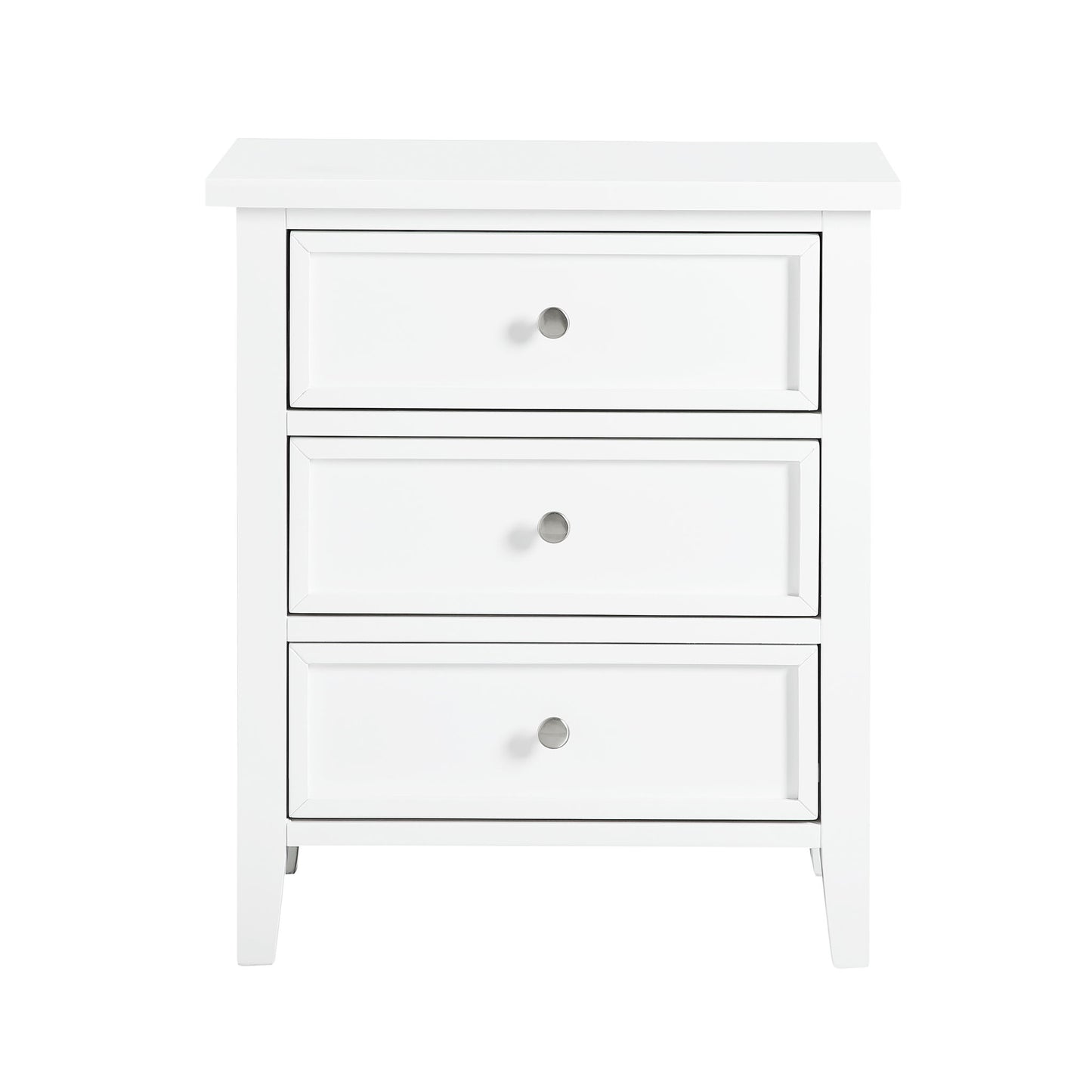 Luca - 3 Drawer Nightstand - The Sleep Loft - Online Mattress Showroom NYC