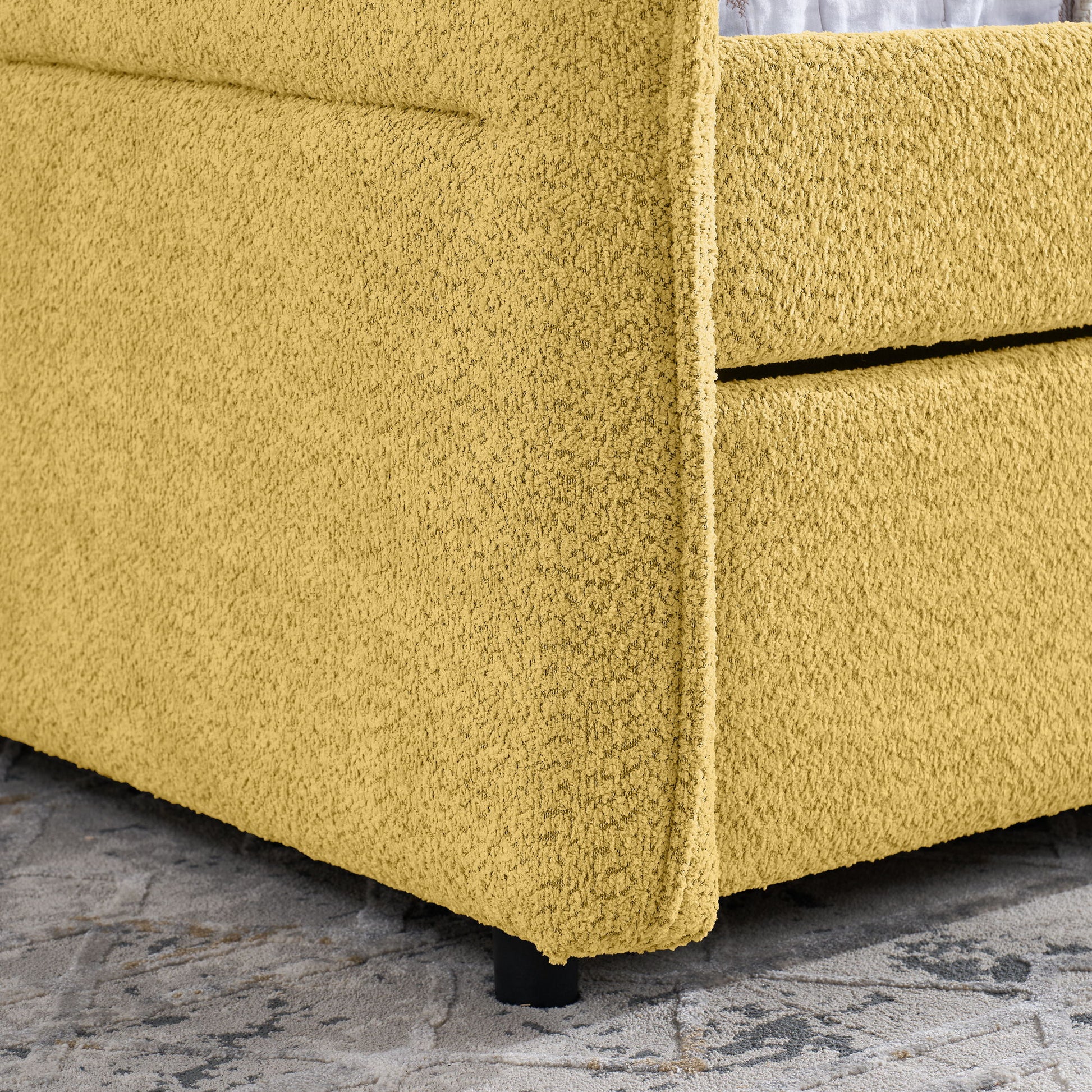 Upholstered Daybed With Pop Up Trundle - The Sleep Loft - Online Mattress Showroom NYC