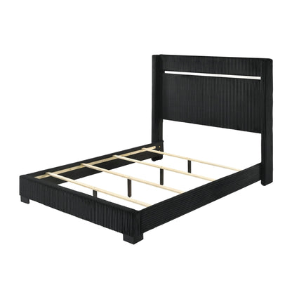 Contemporary Upholstered Bed - The Sleep Loft - Online Mattress Showroom NYC