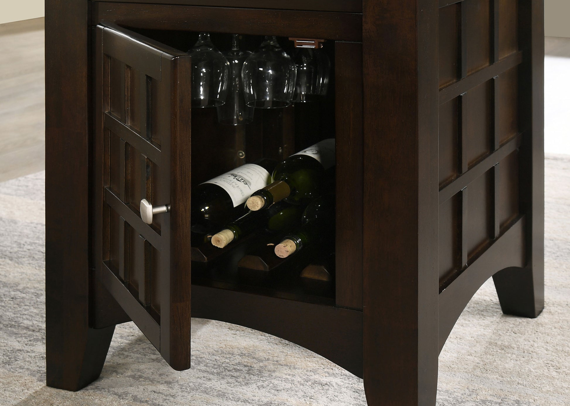 Gabriel 7-piece Square Counter Height Dining Set Cappuccino