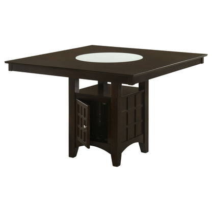 Gabriel 52-inch Counter Height Dining Table Cappuccino