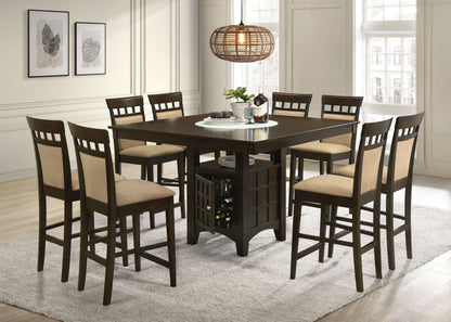 Gabriel 52-inch Counter Height Dining Table Cappuccino