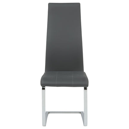 Montclair Upholstered Dining Side Chair Grey (Set of 4)