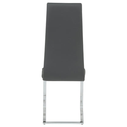 Montclair Upholstered Dining Side Chair Grey (Set of 4)