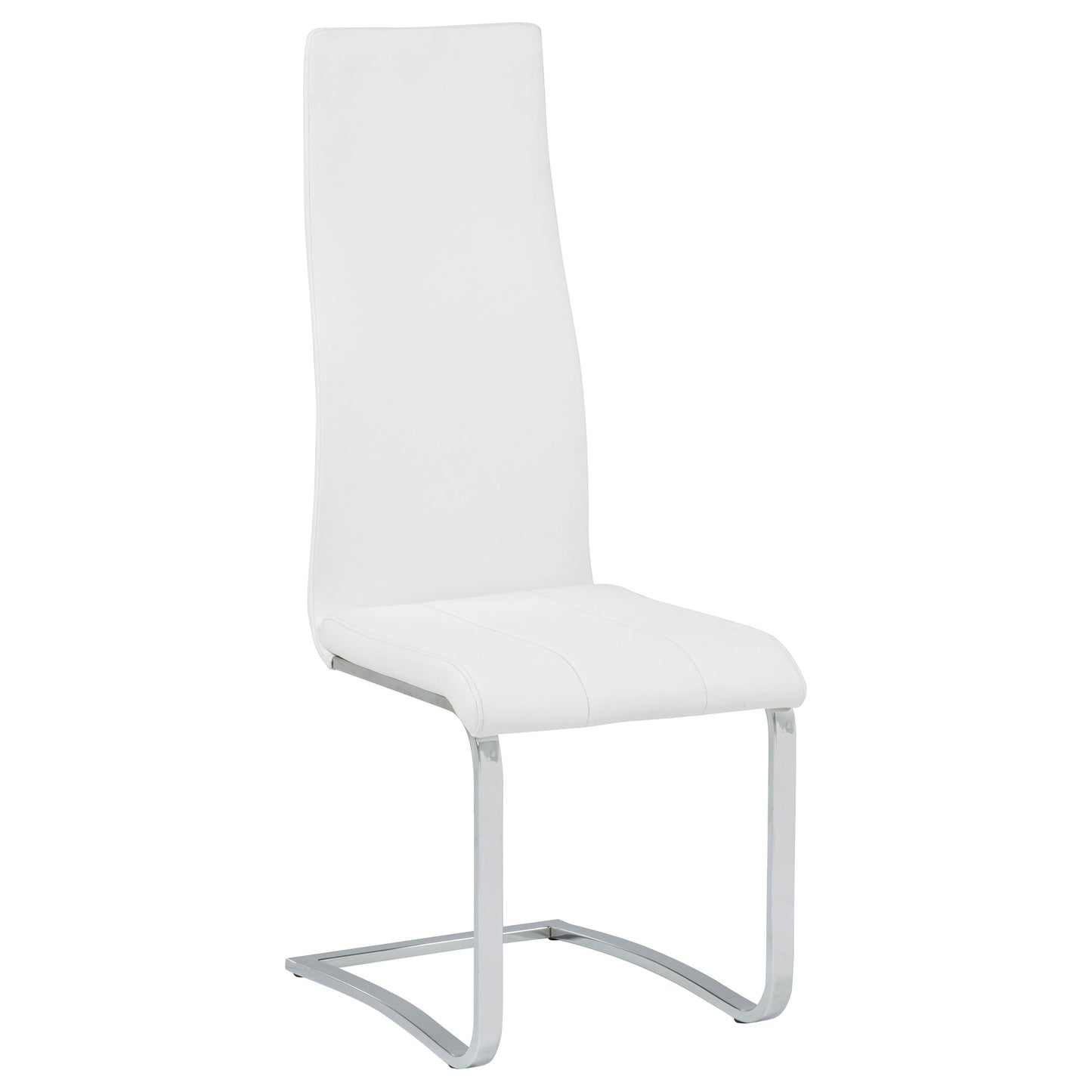 Montclair Upholstered Dining Side Chair White (Set of 4)