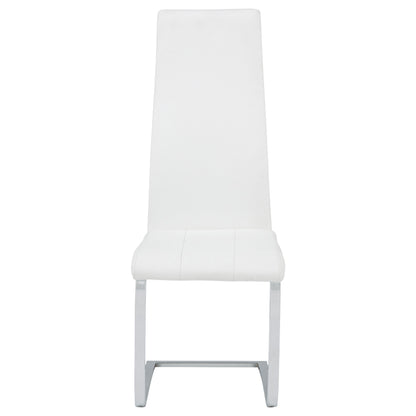 Montclair Upholstered Dining Side Chair White (Set of 4)