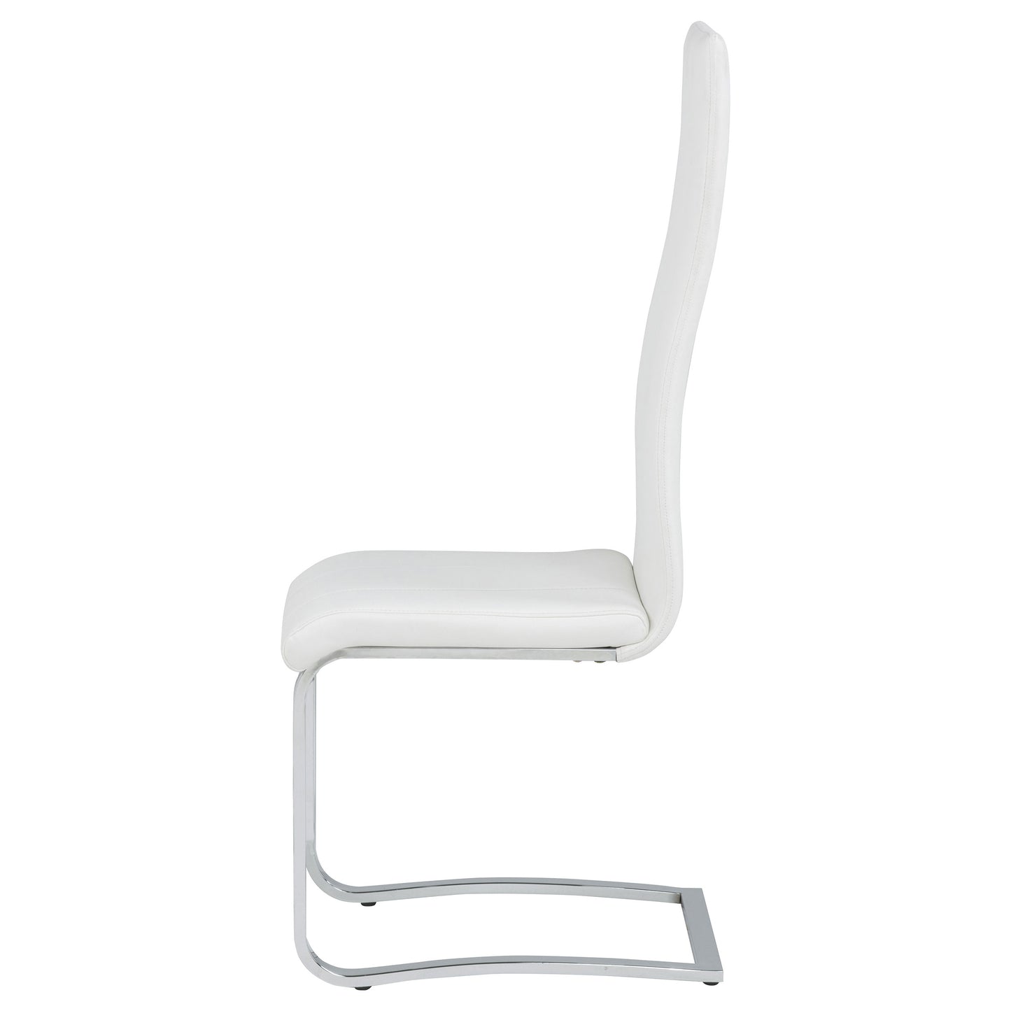 Montclair Upholstered Dining Side Chair White (Set of 4)