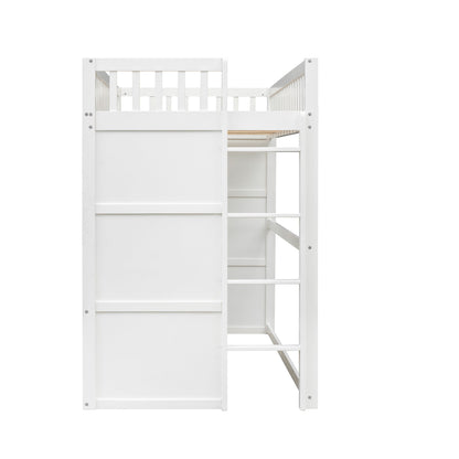 House Loft Bed With Ladder - The Sleep Loft - Online Mattress Showroom NYC