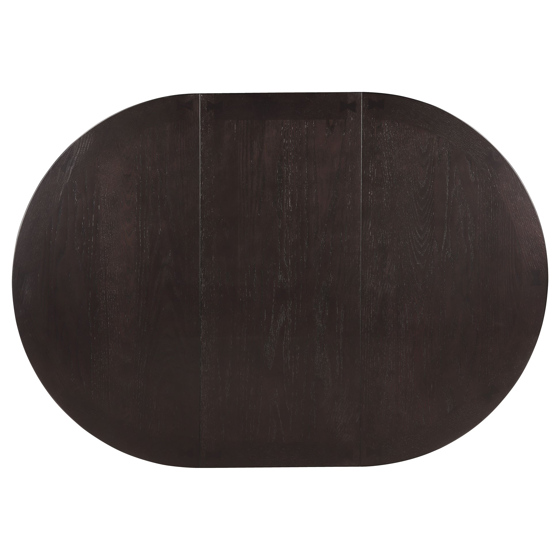 Lavon Oval 60-inch Wood Extension Leaf Dining Table Espresso