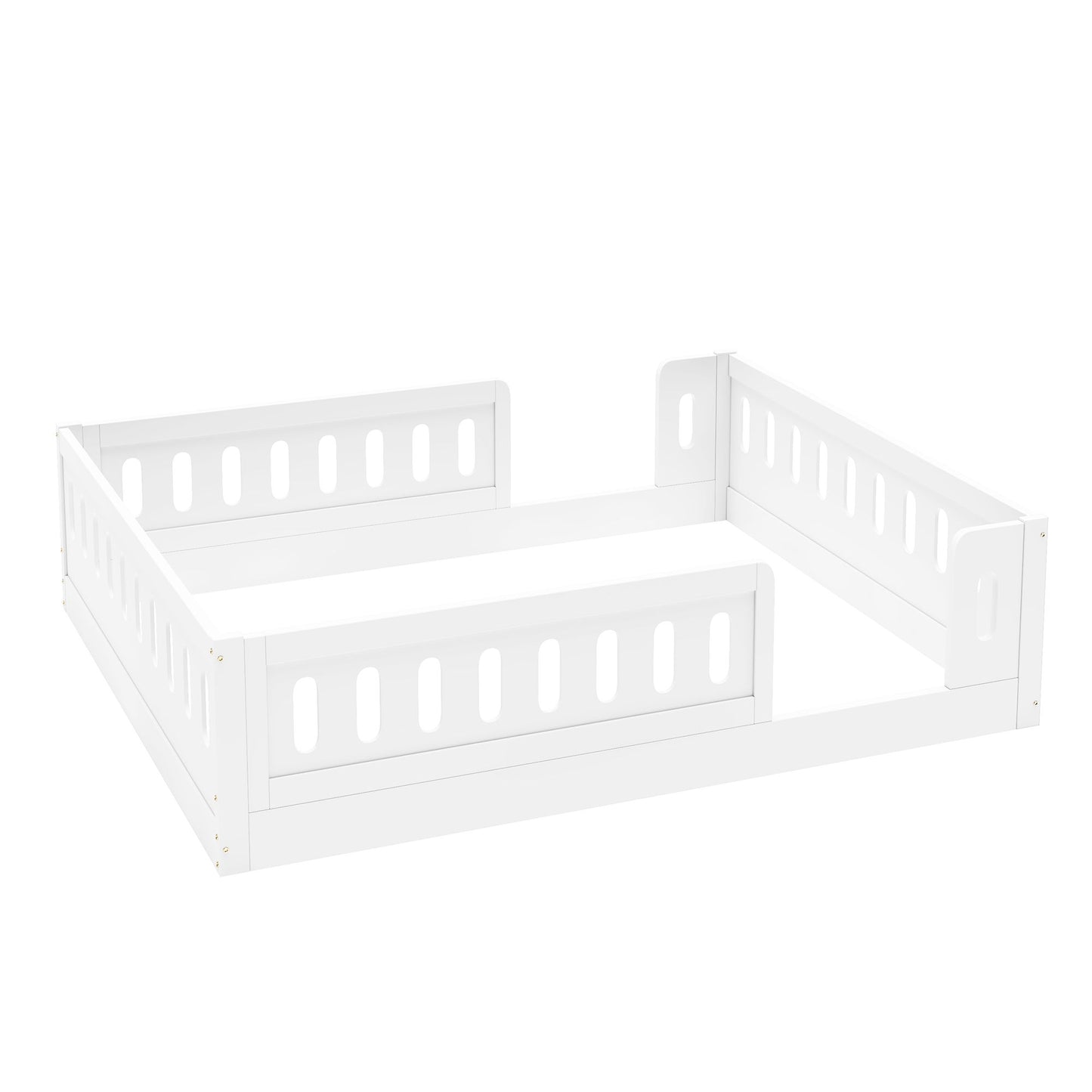 Platform Bed With Guardrail - The Sleep Loft - Online Mattress Showroom NYC