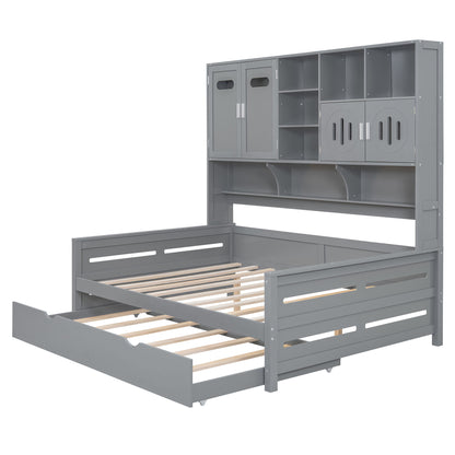 Daybed With All-In-One Cabinet And Shelf - The Sleep Loft - Online Mattress Showroom NYC