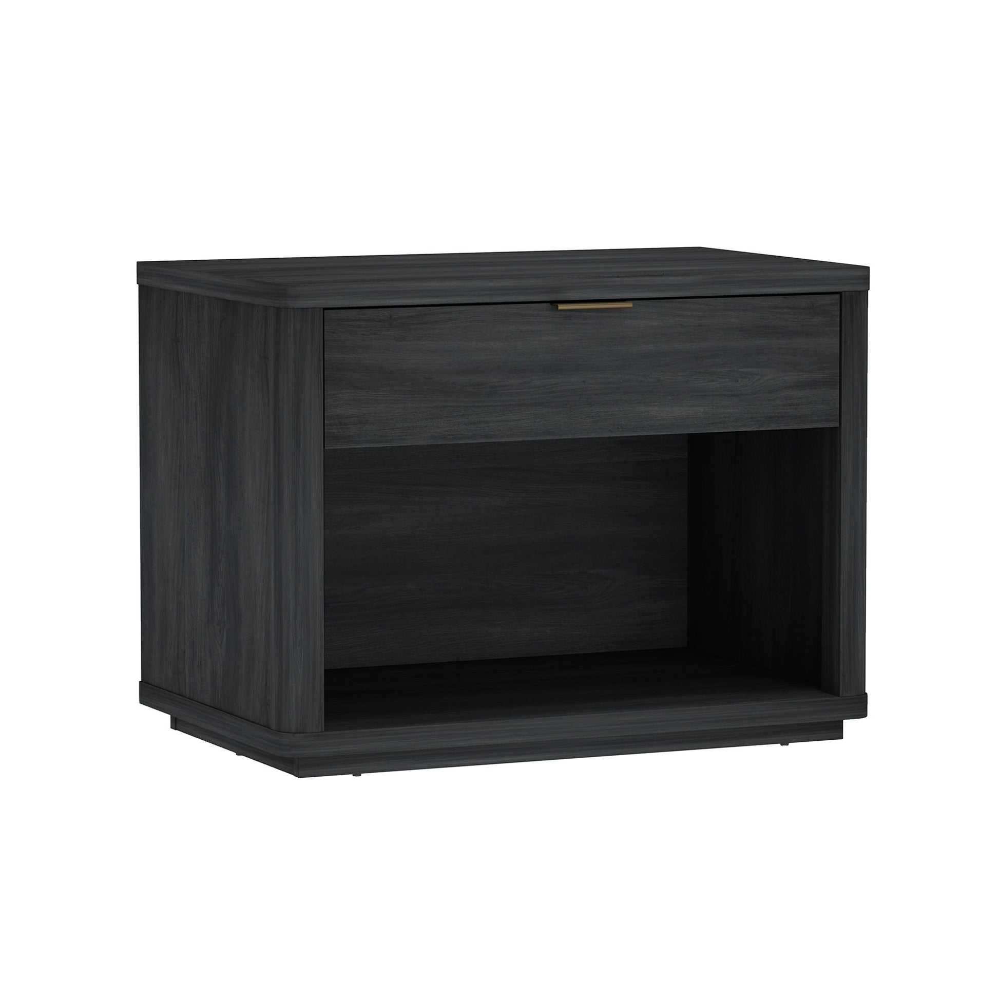 Evelyn - Nightstand With 1 Drawer And Open Shelf - The Sleep Loft - Online Mattress Showroom NYC