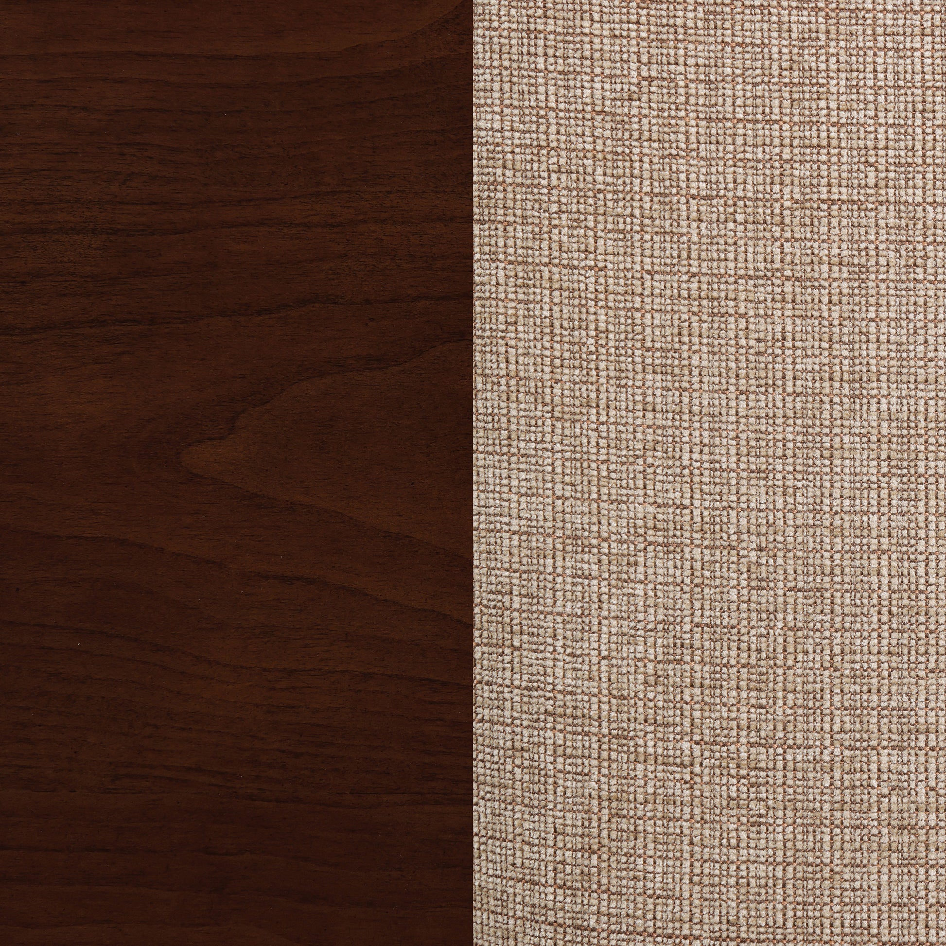 Lavon Wood Counter Height Dining Chair Tan and Espresso (Set of 2)