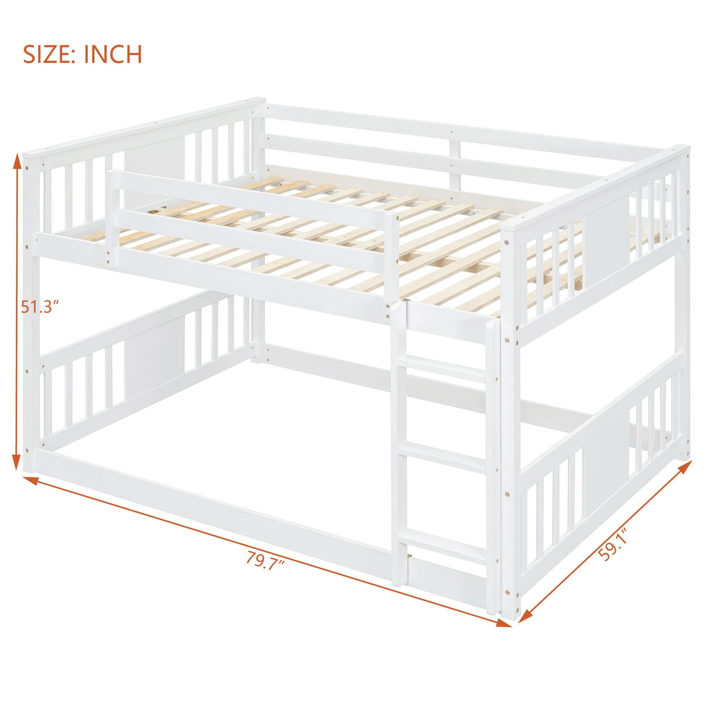 Bunk Bed With Ladder - The Sleep Loft - Online Mattress Showroom NYC