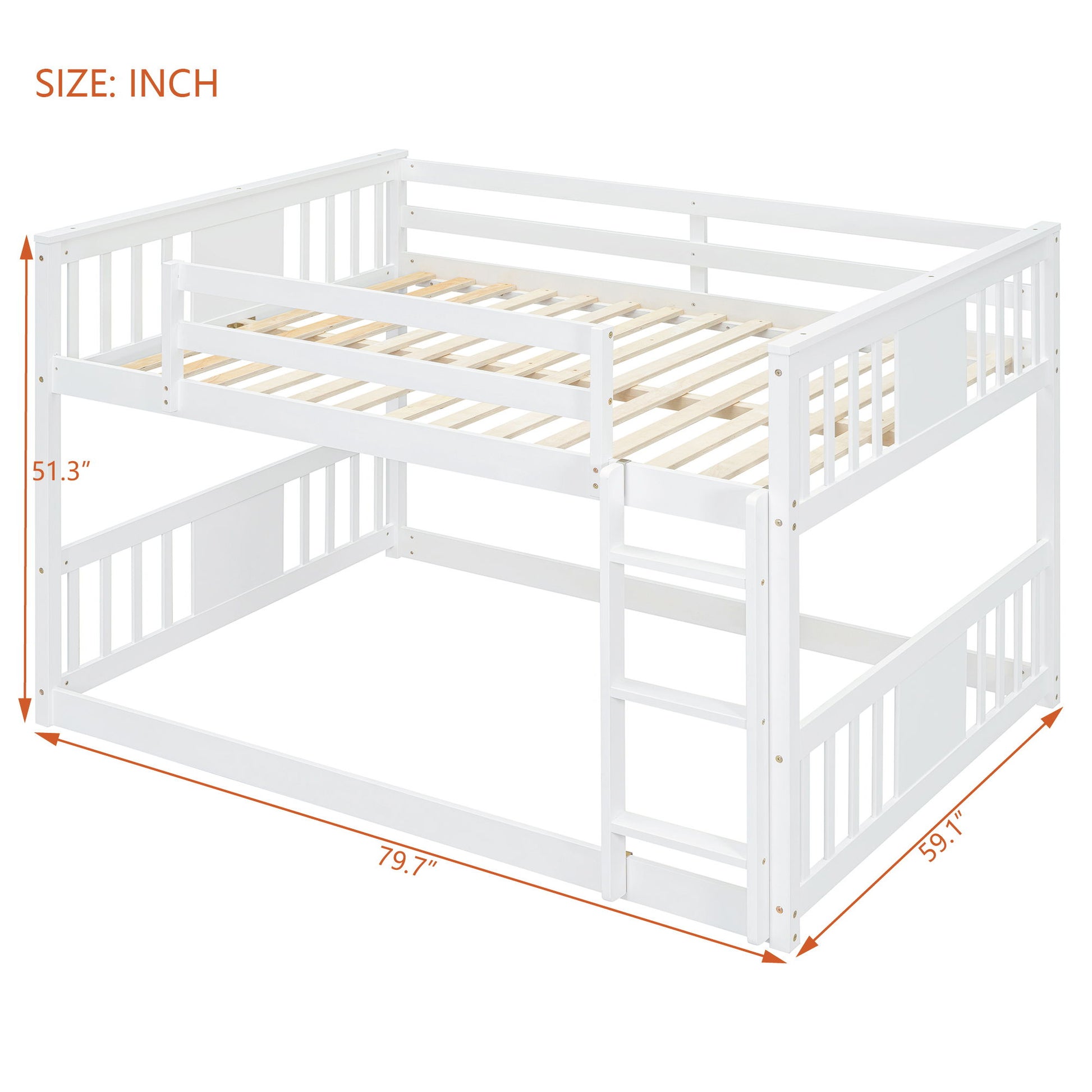 Bunk Bed With Ladder - The Sleep Loft - Online Mattress Showroom NYC