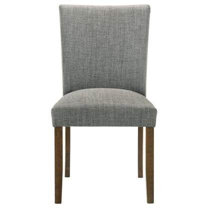 Paxton Upholstered Dining Side Chair Grey (Set of 2)