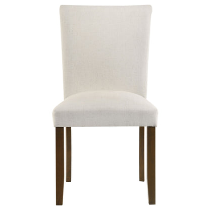 Paxton Upholstered Dining Side Chair Beige (Set of 2)