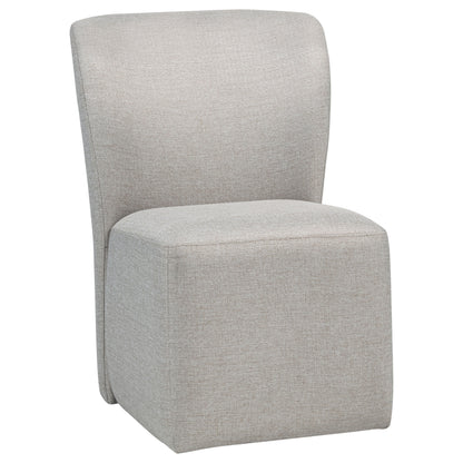 Jaelynn Upholstered Parsons Dining Side Chair Beige (Set of 2)