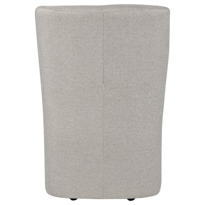 Jaelynn Upholstered Parsons Dining Side Chair Beige (Set of 2)