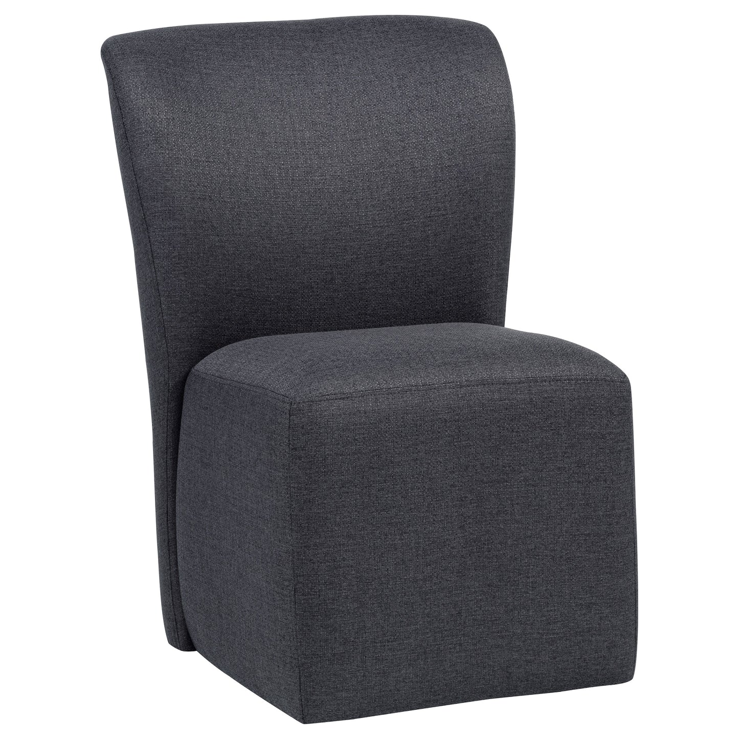 Jaelynn Upholstered Parsons Dining Side Chair Charcoal (Set of 2)