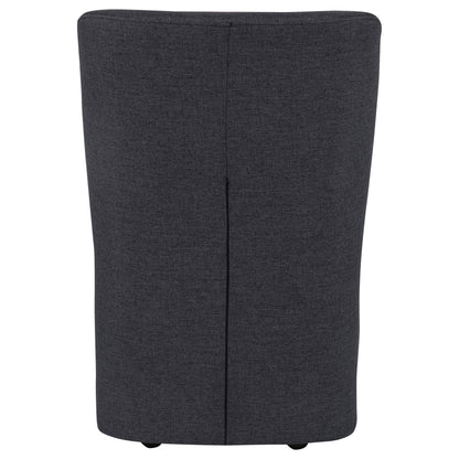 Jaelynn Upholstered Parsons Dining Side Chair Charcoal (Set of 2)