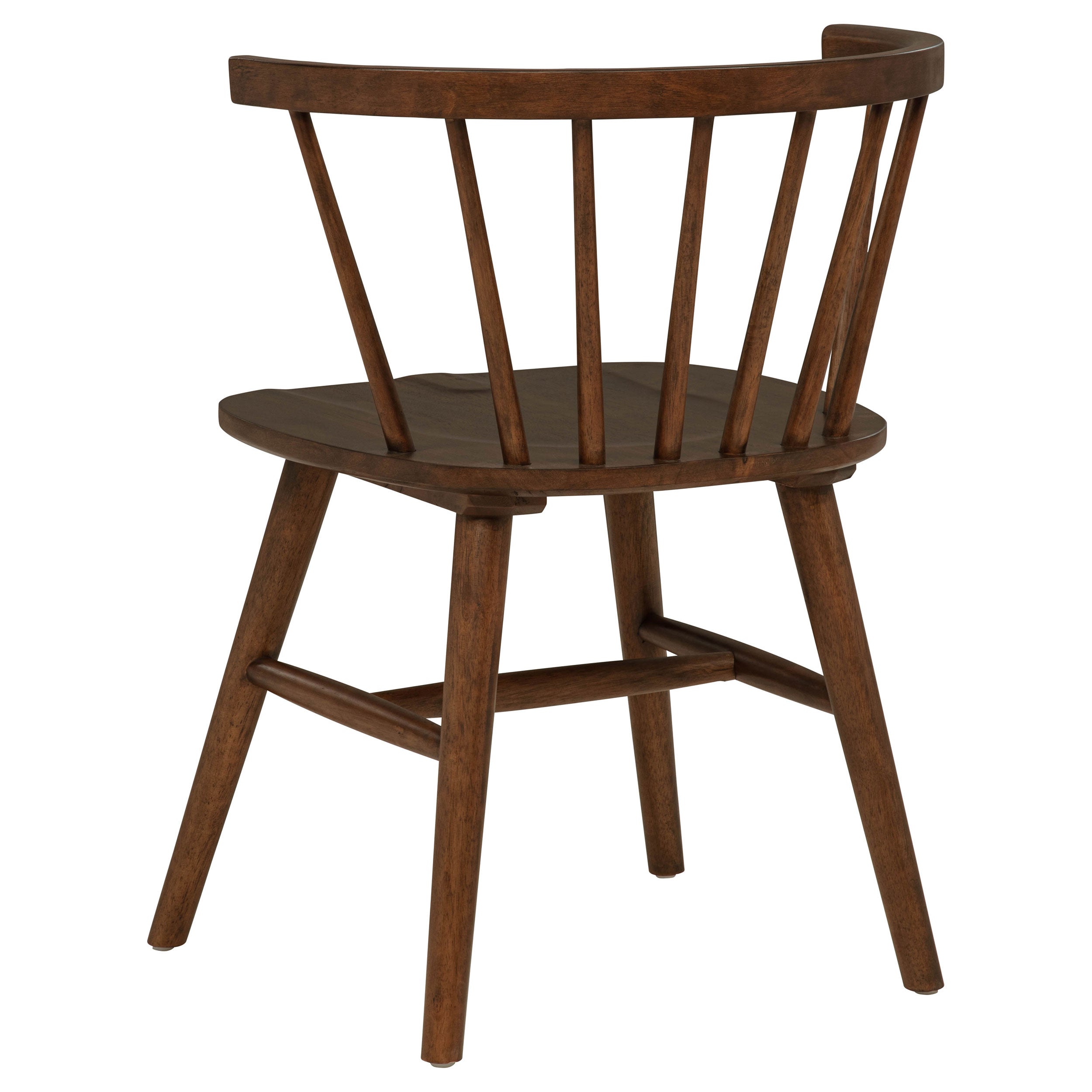 Jeffries Windsor Wood Dining Side Chair Walnut (Set of 2) - NYC