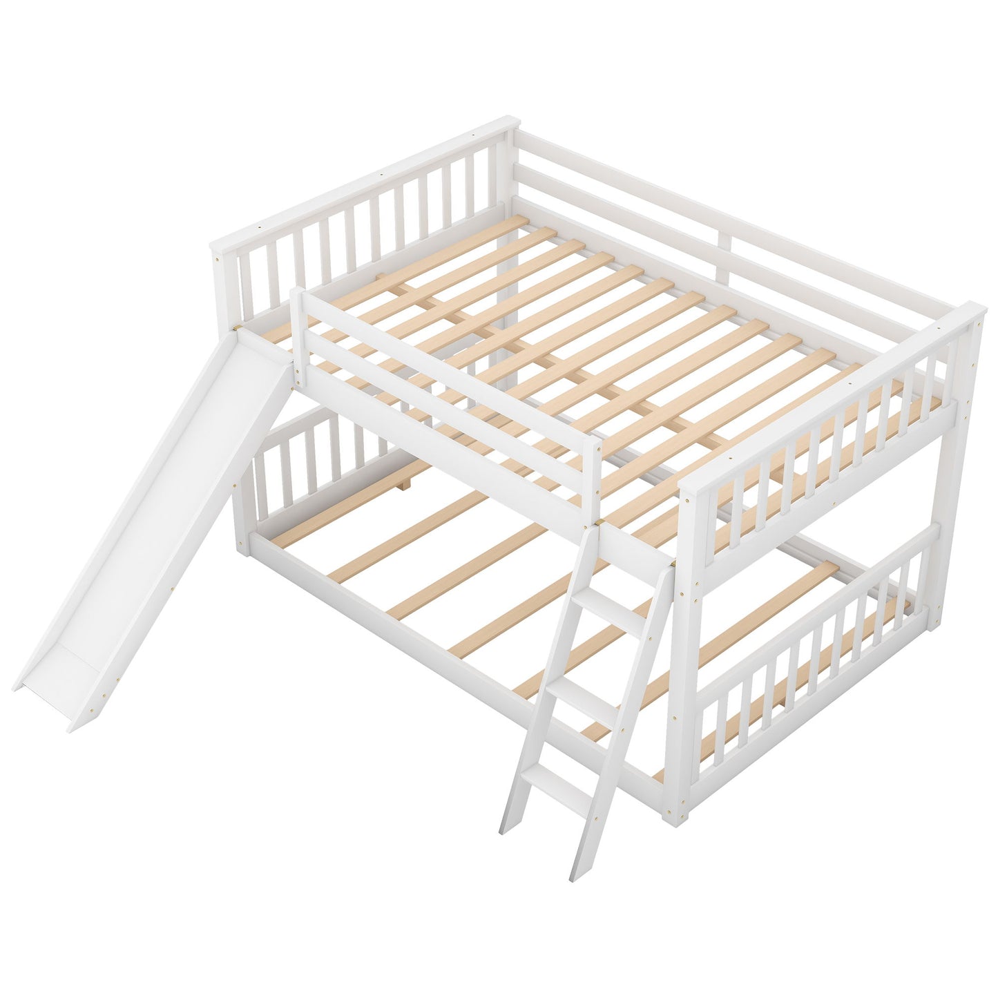 Bunk Bed & Convertible Slide And Ladder - The Sleep Loft - Online Mattress Showroom NYC