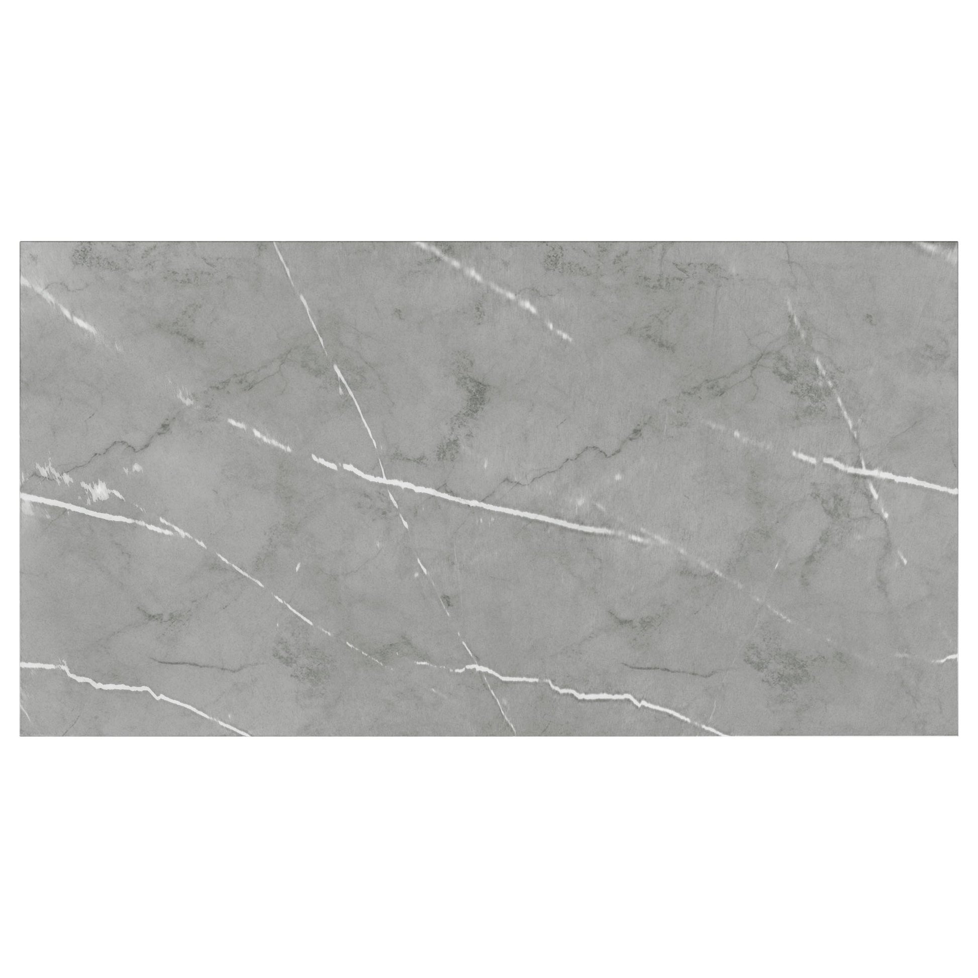 Sterling 72-inch Rectangular Dining Table Grey Faux Marble