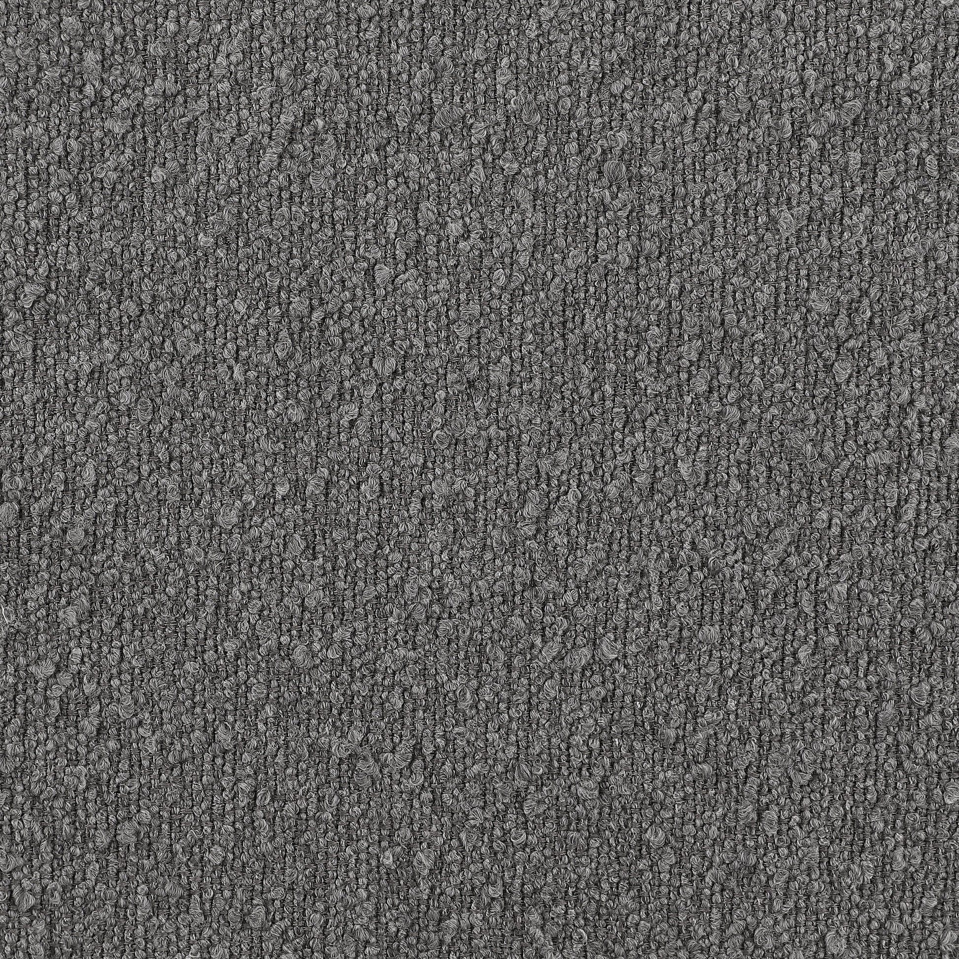 Viola Boucle Upholstered Bar Chair Grey (Set of 2)