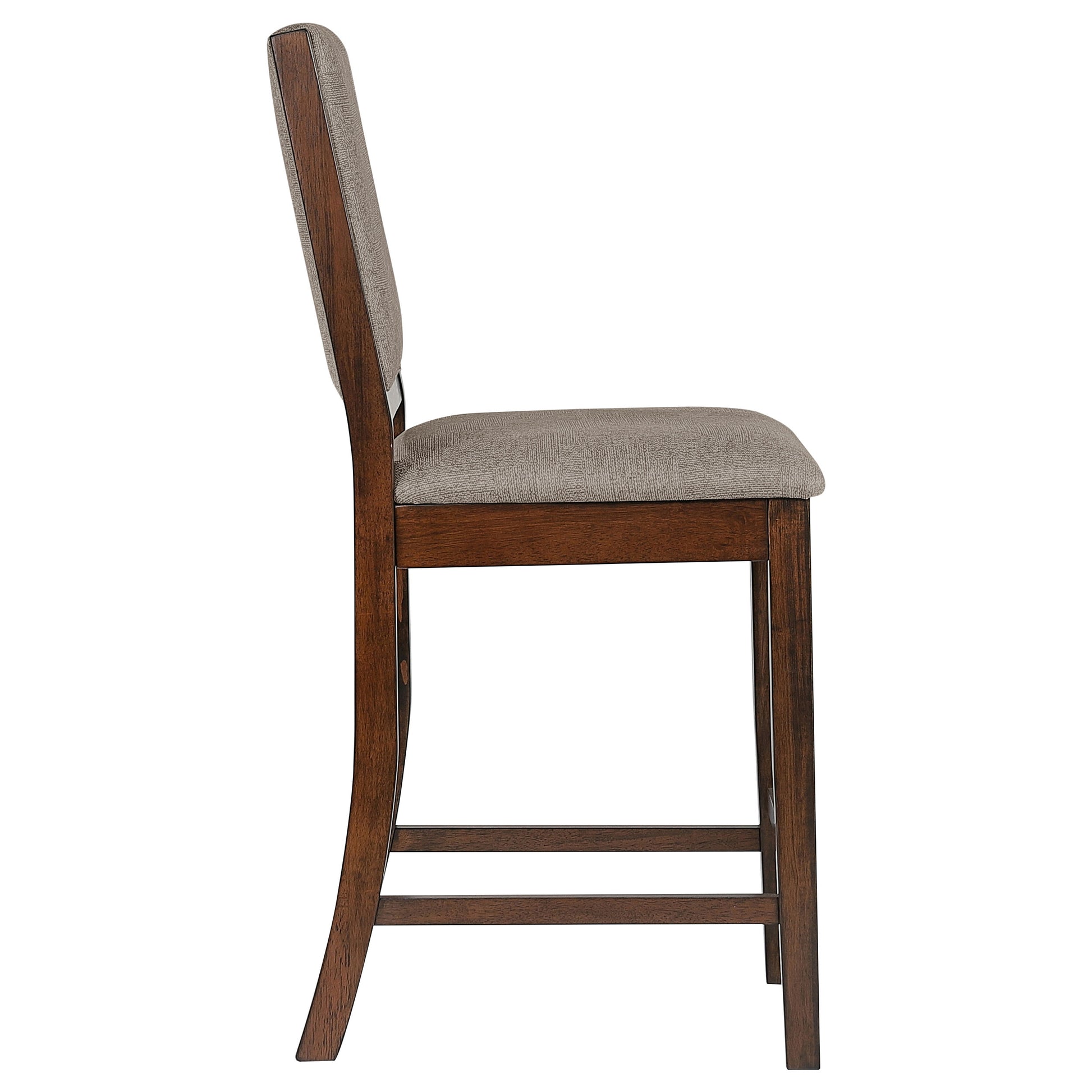 Patterson Upholstered Counter Chair Mango Oak (Set of 2)